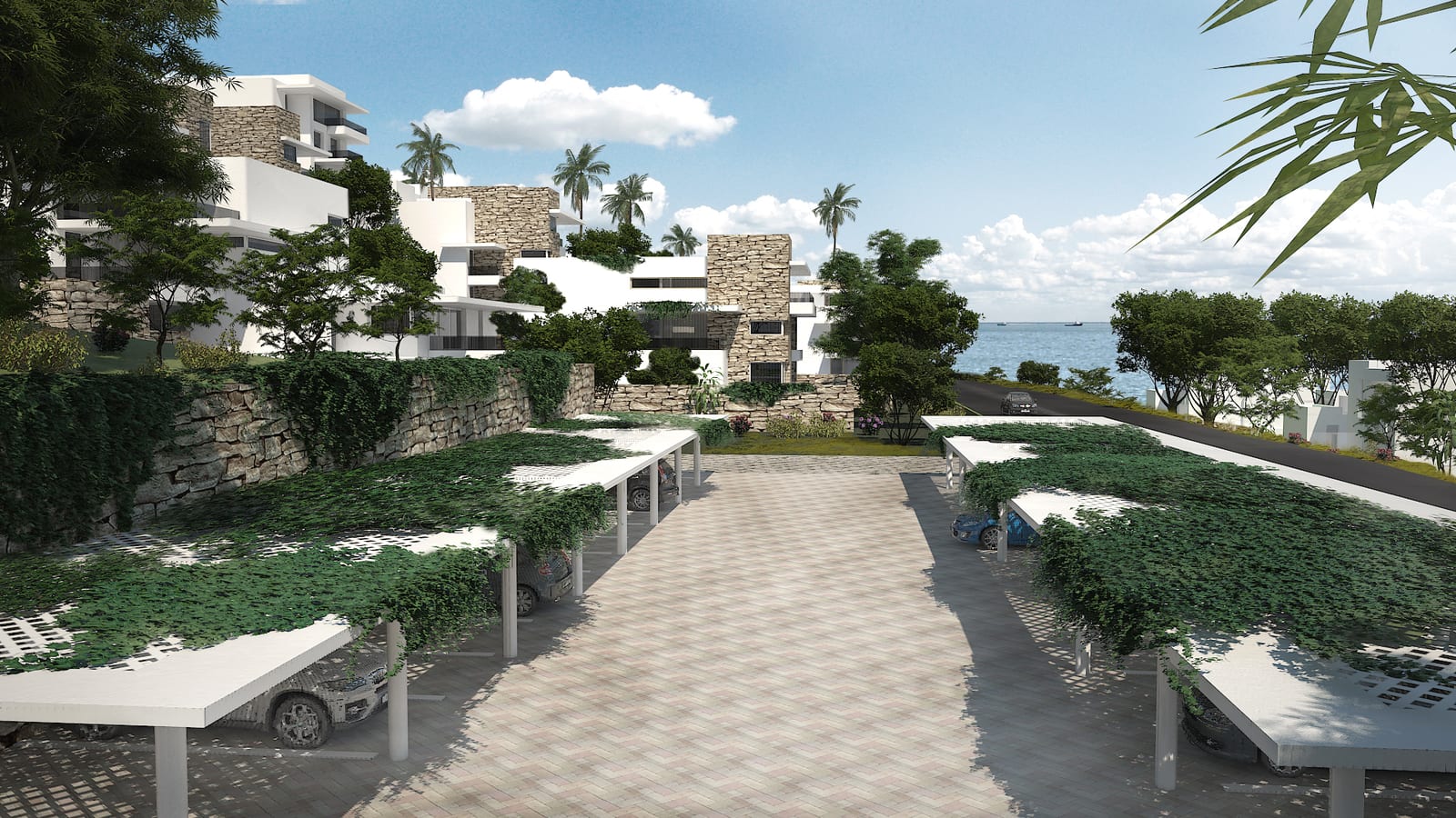 El resort del Atalayón sobre la laguna de Mar Chica